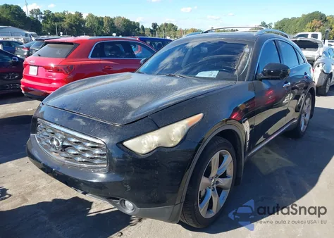 2009 Infiniti Fx50 z USA, uszkodzony, nr VIN JNRBS18W89M200342